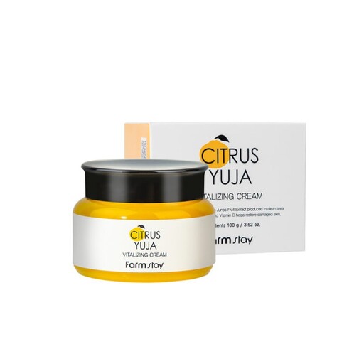 کرم مرطوب کننده فارم استی مدل Citrus Yuja Vitalizing وزن 100 گرم