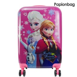 چمدان کودک طرح السا و آنا کد12 سایز 20 اینچ (بزرگ)