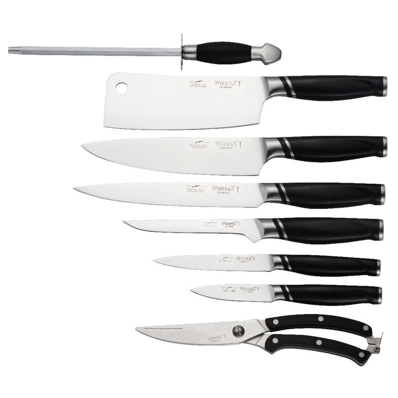 سرویس چاقو آشپزخانه 9 پارچه وینر مدل 001