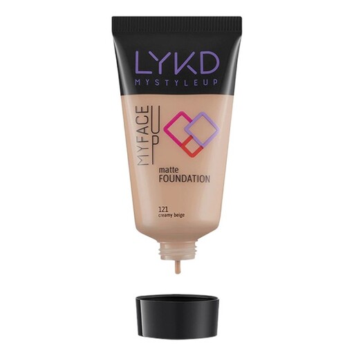 کرم پودر لایکد مدل MATTE FOUNDATION شماره 121 حجم 30 میلی لیتر