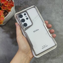 قاب گوشی Samsung Galaxy S24 Ultra مدل طرح New Zone - سیلور