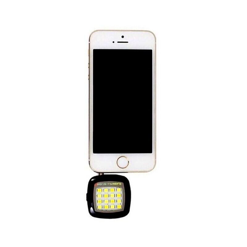 فلاش سلفی قابل حمل موبایل مدل Mini 16 LED اصلی