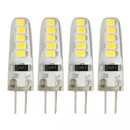 لامپ سوزنی 2 وات مدل ژله ای 220V-2W-10D-SMD پایه G4 بسته 4 عددی