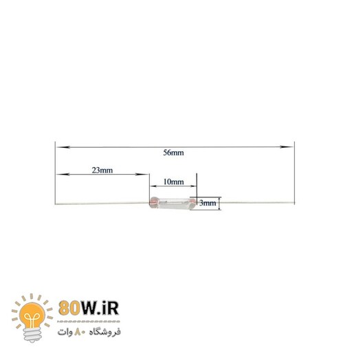 فیوز شیشه ای مقاومتی - بالاستی 2A - 250V سایز 3x10 (بسته 20 عددی) (کپی)