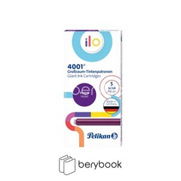 pelikan / جوهر خودنویس بلند / بنفش / 4001 / ilo