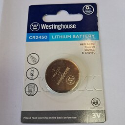 باتری سکه ای 2450 وستینگ هوس westinghouse 3v