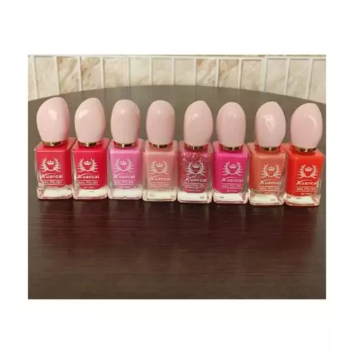 لاک ناخن طرح خوشه 20 میل nail polish  (ارسال رایگان) 