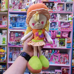 عروسک پولیشی دختر لباس نارنجی قبل از ثبت موجودی بگیرید 