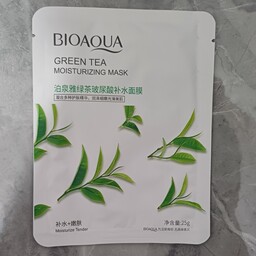 ماسک ورقه ای چای سبز Green tea بیوآکوا BIOAQUA 