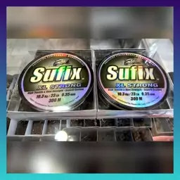 نخ ماهیگیری سافیکس SUFIX شماره 35 متراژ 300متری با قدرت تحمل 10 کیلوگرم