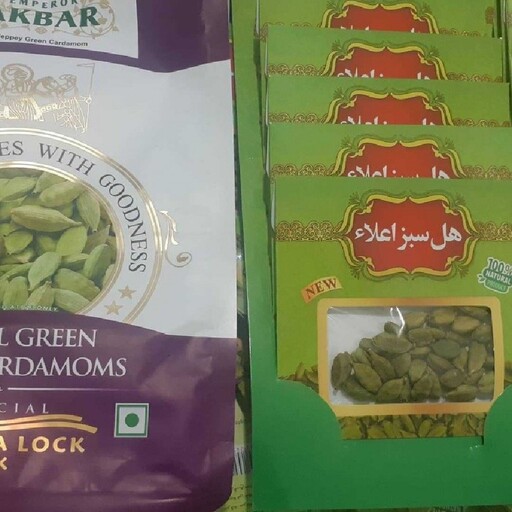 بسته 10 عددی هل درجه یک وارداتی و ممتاز  اکبر بنفش