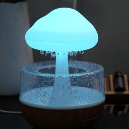 چراغ خواب شبیه ساز باران طرح قارچ 