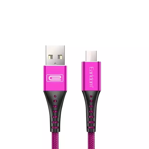 کابل تبدیل USB به USB-C ارلدام مدل EC-035T Strong طول 1 متر