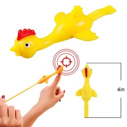 مرغ پرتابی اسباب بازی ژله ای چسبونکی قابل شستشو