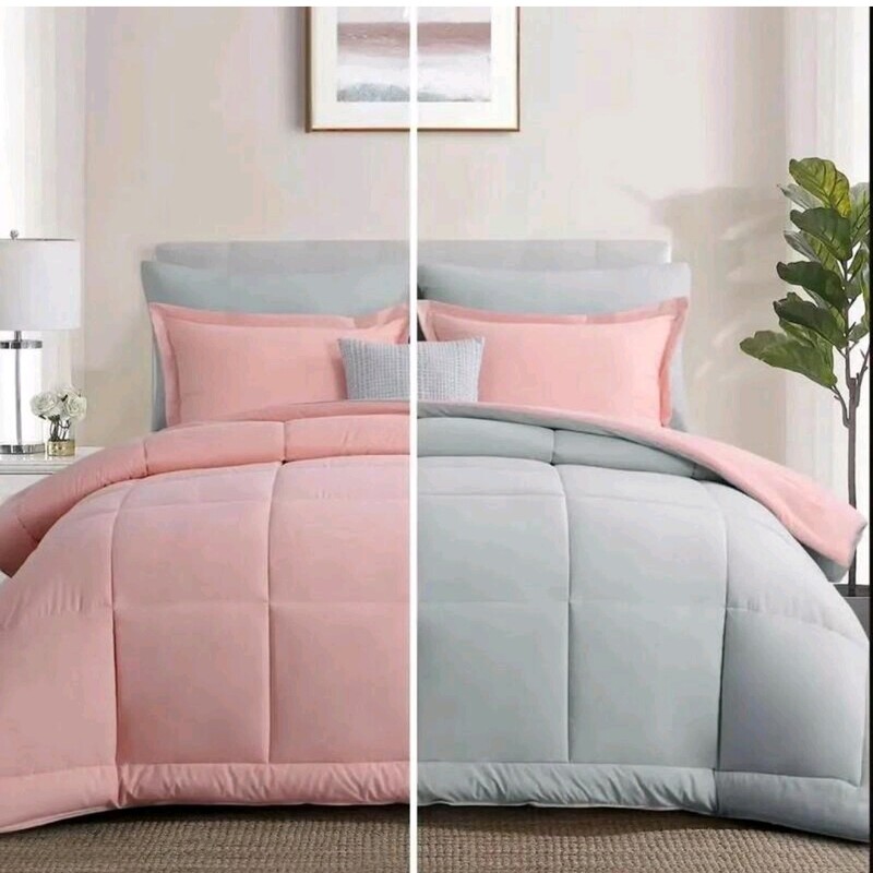 رو تختی دو نفره پارچه  تک رنگ دو رو  مناسب جهیزیه  با الیاف گرم بالا و با کیفیت در رنگهای متنوع 