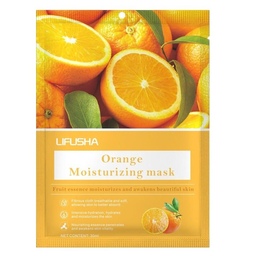 ماسک ورقه ای پرتقال روشن کننده حاوی ویتامین C