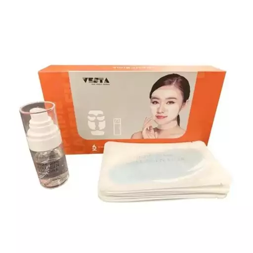 پد کلاژن جذبی صورت وستا  vesta collagen pad