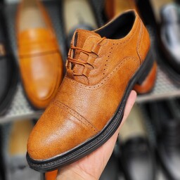کفش عسلی مجلسی و اسپرت مردانه بندی مناسب مهمانی و روزمره کفش مشکی اسپرت طبی مردانه 