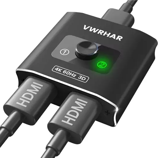 سوئیچ 2 پورت HDMI دو طرفه مدل HW-002