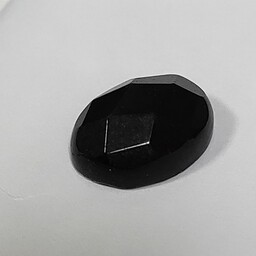 عقیق سیاه یا اونیکس تراش جواهری فنسی انیکس 