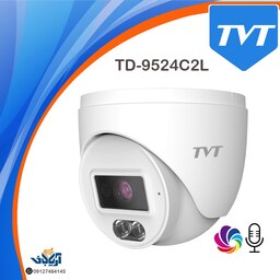 دوربین مداربسته دام 2 مگاپیکسل تحت شبکهIP برند TVT مدل TD-9524C2L