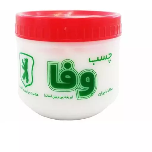 چسب چوب شمال مدل وفا حجم 450 گرمی نوع 3 بر پایه پلی وینیل استات