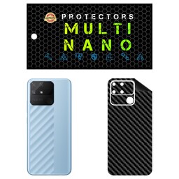برچسب پوششی طرح کربن مولتی نانو مدل X-F1C مناسب برای گوشی موبایل ریلمی  Narzo 50A