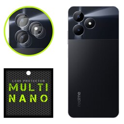 محافظ لنز دوربین مولتی نانو مدل X-L2N برای گوشی موبایل ریلمی Note 50 بسته دو عددی