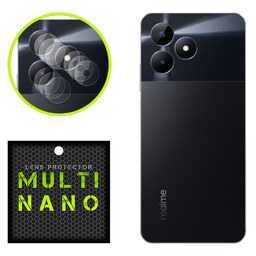 محافظ لنز دوربین مولتی نانو مدل X-L3N مناسب برای موبایل ریلمی Note 50 پک سه عددی
