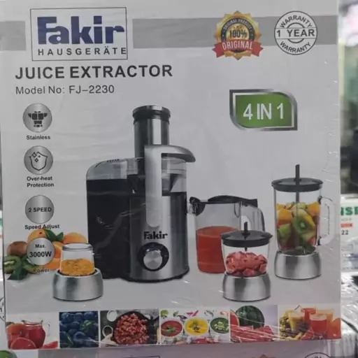 آبمیوه گیری 4 کاره فکیر مدل FJ-2230