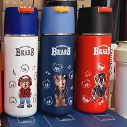 فلاسک طرح تدی خرسه BEARS حجم 0.4 میلی لیتر سه رنگ