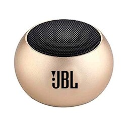 اسپیکر شارژی  جیبی پرتابل  رنگ طلایی jbl m3 mini 