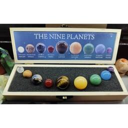 مجموعه 9 سیاره سنگ طبیعی بسیار خاص