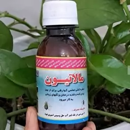 سم حشره کش و آفت کش مالاتیون. مناسب تمام گیاهان آپارتمانی و درختان