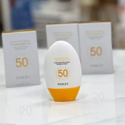 ضدآفتاب ایمیجز بی رنگ 45گرم spf50 سبک 