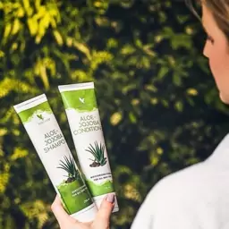 شامپو آلوئه جوجوبا فوراور- ساخت آمریکا- (تاریخ جدید)- شامپو بدون سولفات- Aloe-Jojoba Shampoo