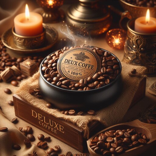 قهوه اسپرسو سوپریمو 100 درصد عربیکا دلوکس (دان یا آسیاب شده 100 گرمی) 