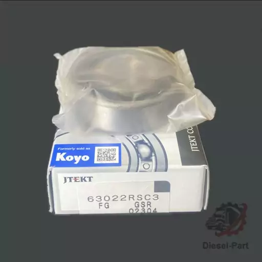 بلبرینگ 6302 واشر لاستیکی دور بالا برند koyo ساخت ژاپن (اصلی)