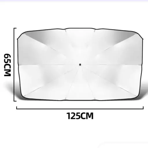 آفتابگیر خودرو چتری مدل Car UV Umbrella