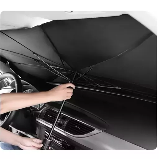 آفتابگیر خودرو چتری مدل Car UV Umbrella