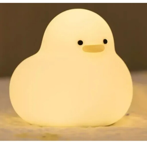 چراغ خواب فانتزی رومیزی قابل شارژ Tuantuan minimalist cute duck cartoon bedroom lamp