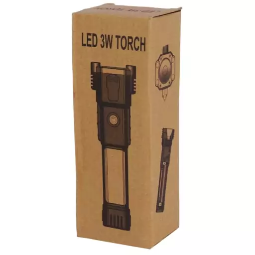 چراغ قوه چند کاره 3w Elctric torch