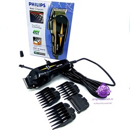 ماشین اصلاح حرفه ای سر و صورت فلیپس   PHILIPS 808 SALON   اورجینال شرکت فلیپس  حجم زن و فید زن سر   اصلاح صورت و بدن   ق