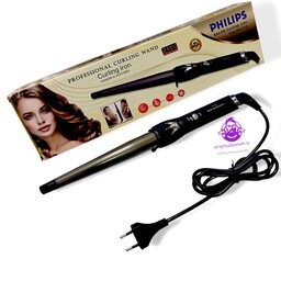 فرکننده مخروطی مارک فلیپس philips 13     جنس میله تیتانیوم نانو     درجه حرارت فوق العاده     دیجیتالی و قابل تنظیم درجه