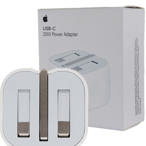 شارژر 20 وات اپل (اورجینال اپل استور) Apple 20W 3pin USB-C Power Adapter