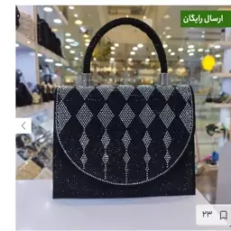 کیف مجلسی نگین دار دخترانه و زنانه