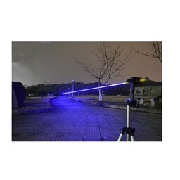 لیزر حرارتی نور آبی 450nm با قدرت بالا 50000mW بدنه طلایی