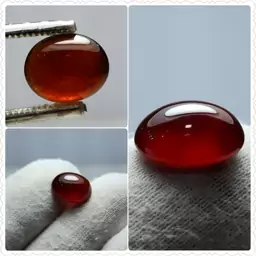 سنگ گارنت سرخ اصل تراش Cabochon 