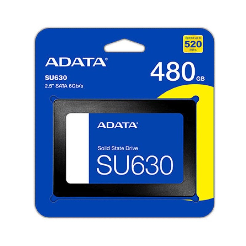 حافظه اس اس دی اینترنال ای دیتا مدل SSD ADATA SU630 ظرفیت 480 گیگابایت