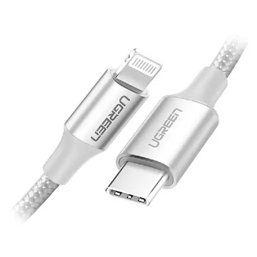 کابل تبدیل USB-C به لایتینگ یوگرین مدل UGREEN US304 طول 1 متر